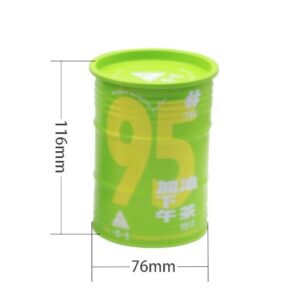 Custom Tinplate Barrel Can Coffee Tea Dried Fruit Gift Packaging Metal Tin Protein Powder Bag Small Oil Drum Wholesale