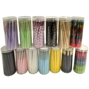 Pre Rolled Cones 50 Counts Tin Can King Size Hand Rolling Paper 110mm Rolling Paper Cross Border Wholesale Rolling Paper Cones Empty Tubes with Tips