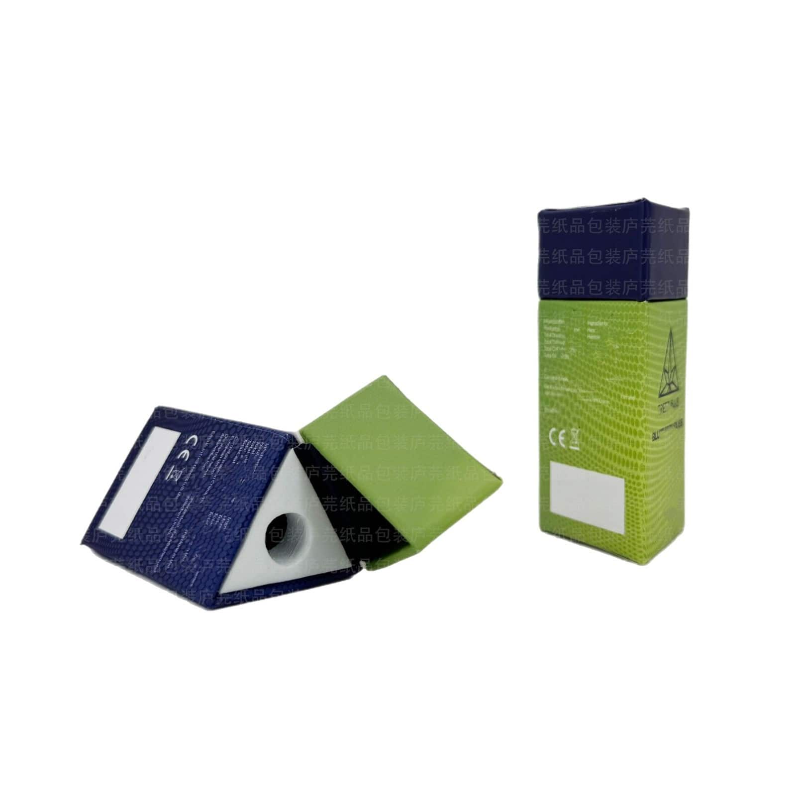 Custom Triangle Hexagon Flip Top Box Child Resistant Lock Rigid Paper Box Printing Wholesale Gift Packaging B2B OEM Supplier Eco Friendly Kraft Paperboard Bulk Order Custom Logo Low MOQ Ready to Ship Factory Direct Kraft Cardboard Mailer Box for Retail Display