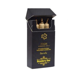 Custom Printed Kraft Paper Cigarette Boxes Wholesale Flip Top Style OEM Logo & Pattern Printing Factory Direct for Cross-Border E-commerce Eco-Friendly Packaging