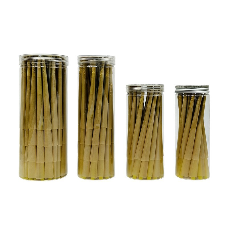 Pre Rolled Cones Empty Tubes Hand Rolling Wood Pulp Paper Disposable Transparent Rolling Paper Amazon Hot Sale Wholesale Rolling Paper Cones King Size Cones
