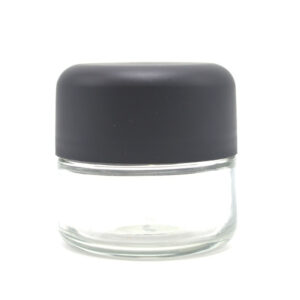Factory Wholesale 3.5ml 5ml 7ml with Child-resistant Twist-off Cap Glass Bottle, Cream Jar