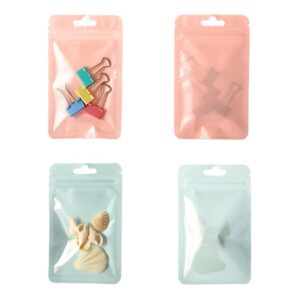 OPP Clear Self Adhesive Bag for Clothing Toys Jewelry Stand Up Food Aluminum Foil Holographic Bag Wholesale Poly Bag Transparent Packaging Self Sealing
