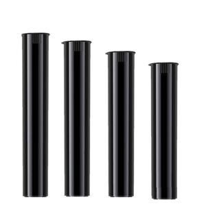 Child Resistant Pop Top Tube Plastic Cigar Tube Medicine Storage Tube Tobacco Tube Food Grade Transparent Pop Top Bottle for Vape Cigarette Joint Wholesale Plastic Container Push Top Tube
