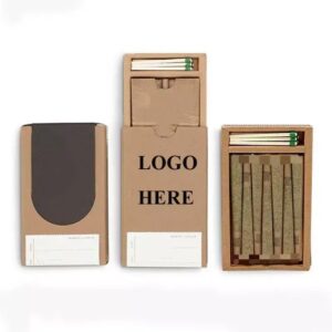 Simple Pure White 5-Slot Handmade Cigarette Box Push Button Drawer Style Anti-accidental Touch Design Custom Printing & Logo Available Premium Cardboard Case Wholesale