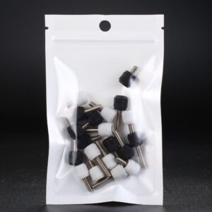 Flat Pearl Film Mylar Bags - Semi-Clear Self Sealing Pouches for Phone Cases and Jewelry
