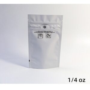 1/4 oz (7g) Quarter Child Resistant Tobacco Bags | Stand Up Foil Pouch Manufacturer