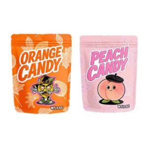 Custom Soft-Touch UV Printed Retail Flexible Packaging Pouch with Odor Barrier Protection
