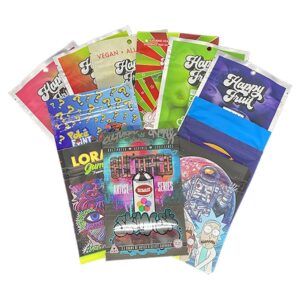 Aluminum Foil High Barrier Custom Flexible Leaf Storage Bag for Aromatic Dried Products