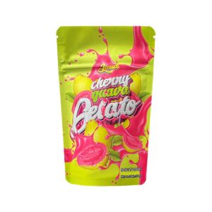 3.5g Custom Child-Resistant Stand-Up Pouch with Resealable Zipper