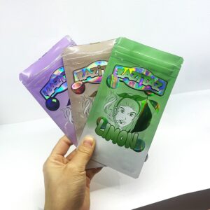 Custom Child-Resistant Foil Stand-Up Pouch with Soft-Touch Finish