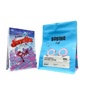 Custom Food-Grade Eight-Side Seal Foil Bag for Pet Food, Small Batch