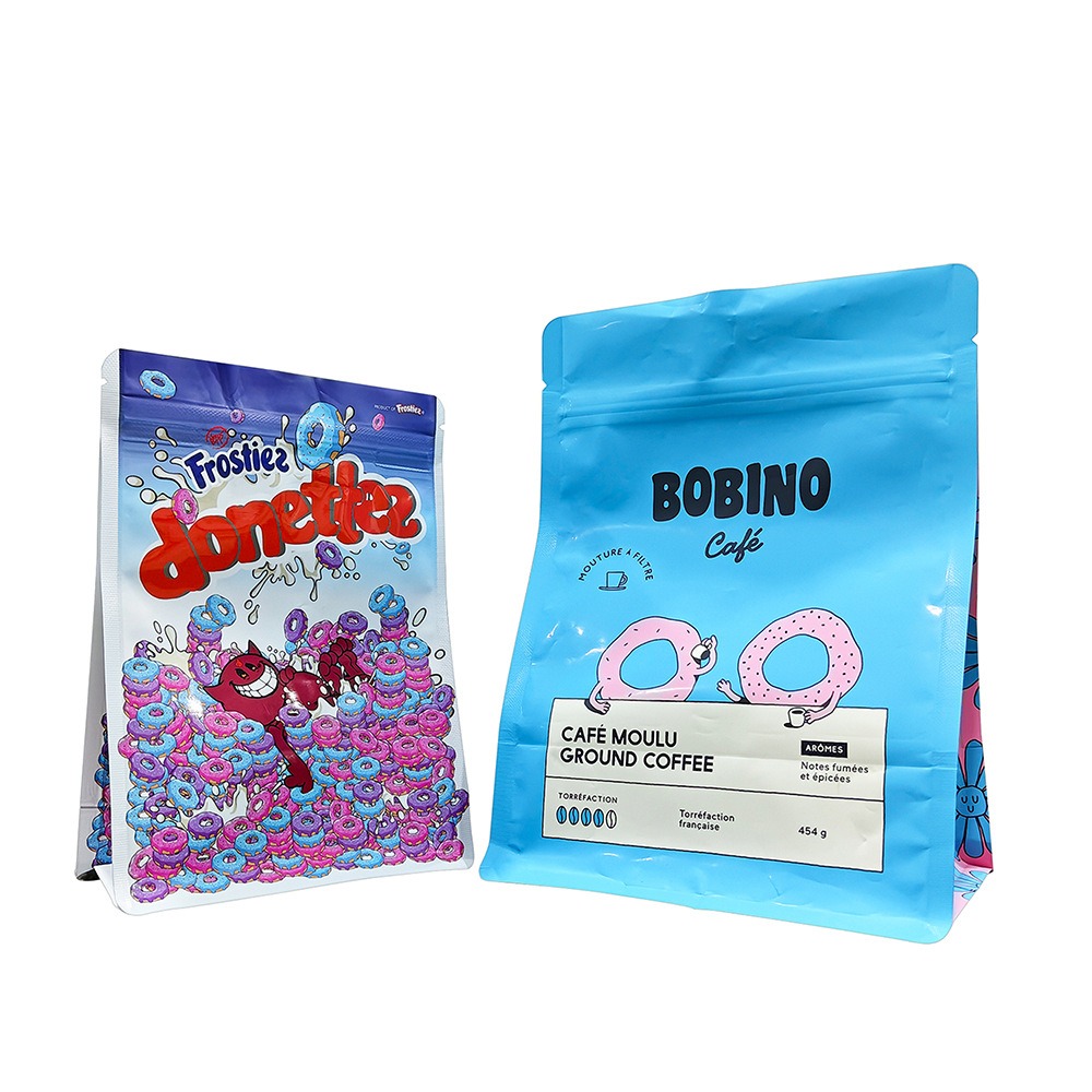Custom Food-Grade Eight-Side Seal Foil Bag for Pet Food, Small Batch