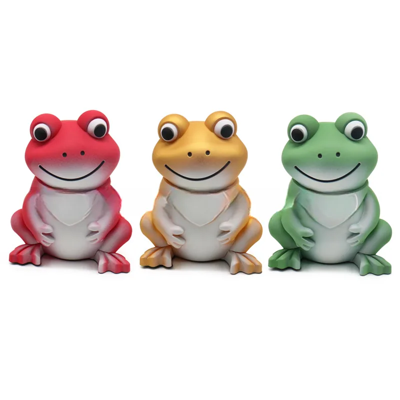 Frog-Shaped 4-Layer Plastic Herb Grinder