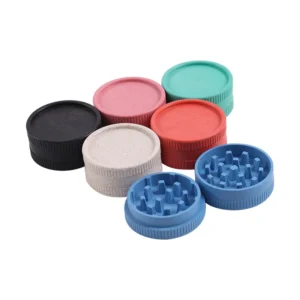 2-Layer Biodegradable Plastic Herb Grinder - Product detail