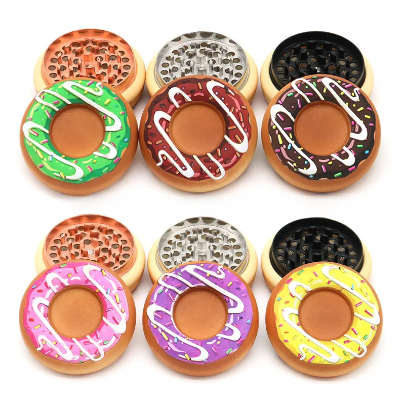 Donut-Shaped 2-Layer Herb Grinder - Product detail