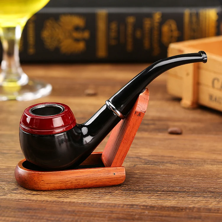 Curved Acrylic Filter Holder with Resin Pipe - Product image