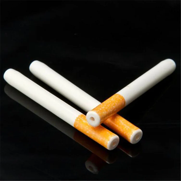 Cigarette-Style Ceramic Pipe, 55 or 78 mm - gallery