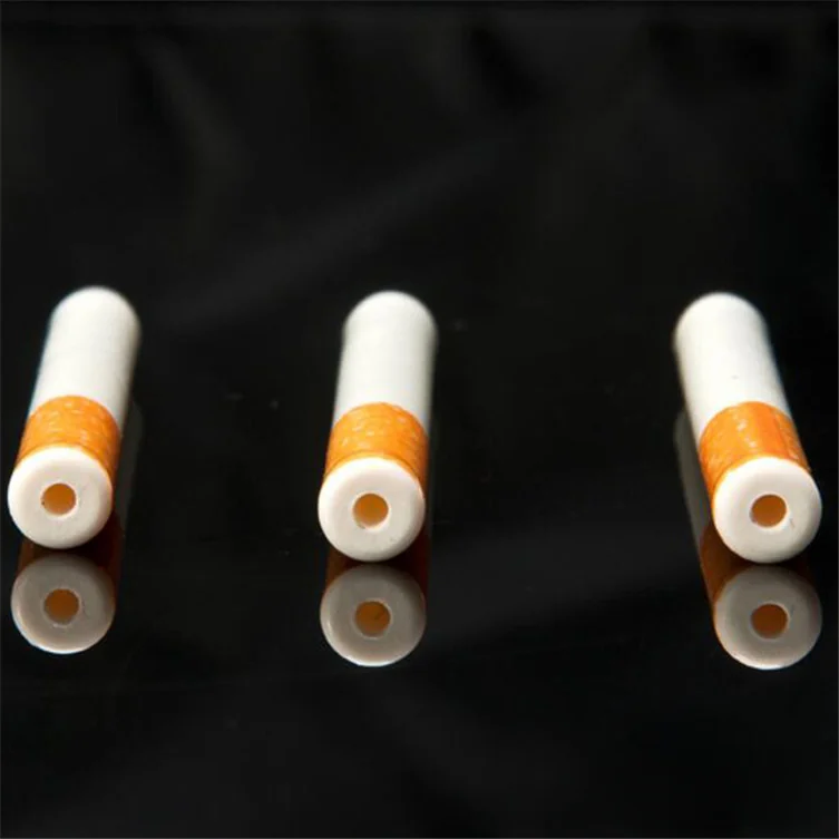 Cigarette-Style Ceramic Pipe, 55 or 78 mm