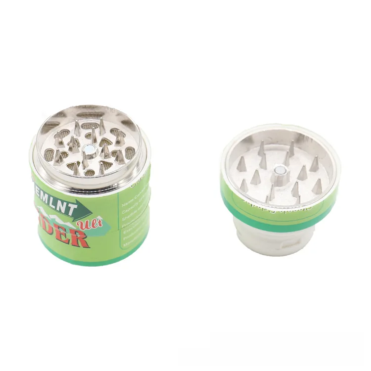 Chewing-Gum Bottle Three-Layer Herb Grinder, 45 mm - Product detail