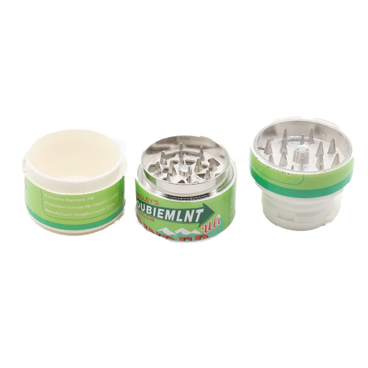 Chewing-Gum Bottle Three-Layer Herb Grinder, 45 mm - Product detail