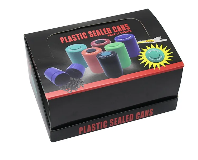 Press-Lid Plastic Storage Container for Travel