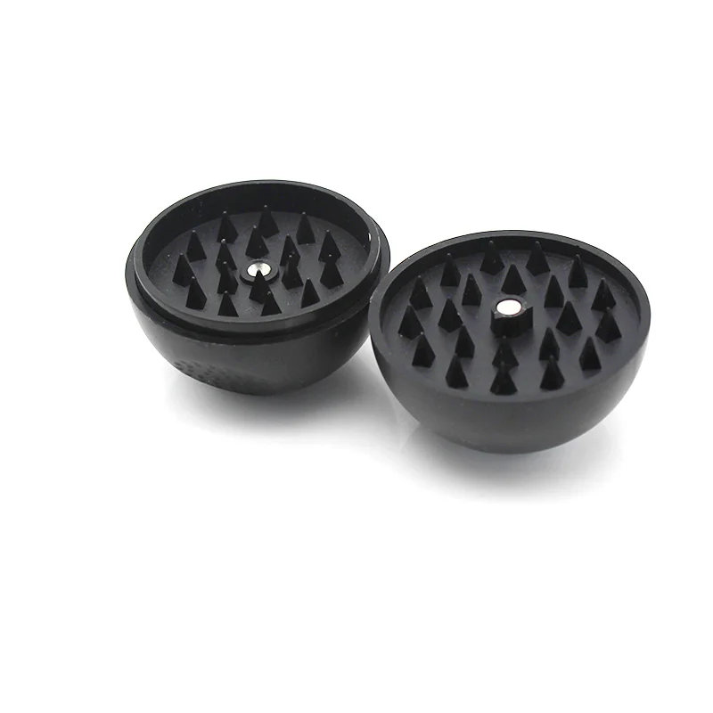 2-Layer 8-Ball Plastic Herb Grinder - Product detail