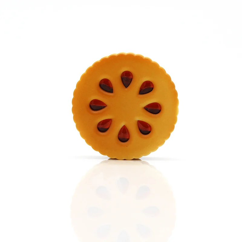 2-Layer Cookie-Shaped Zinc Alloy Herb Grinder, 55 mm - Product detail