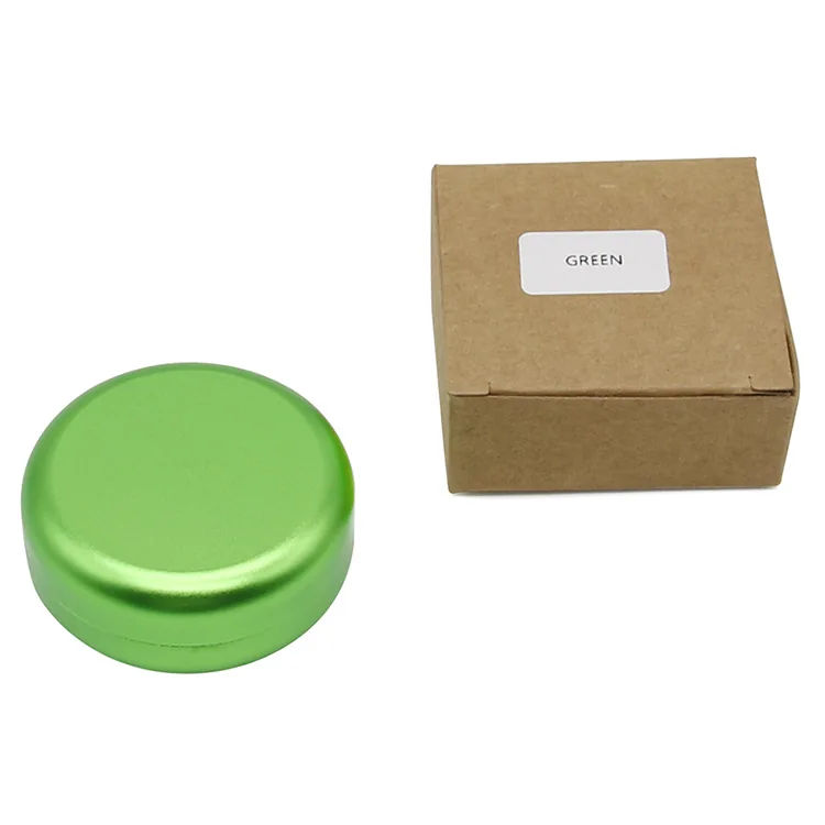Green aluminum storage tin packaging