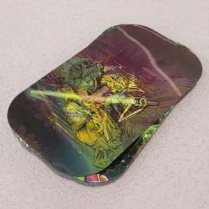 Tin Rolling Tray with Magnetic 3D Lid - Product detail
