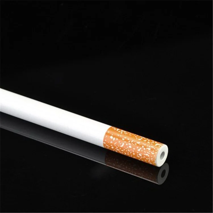 Cigarette-Style Aluminum Tobacco Pipe, 78 mm