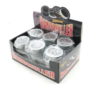 Patterned 4-Layer Zinc Alloy Herb Grinder, Multiple Sizes - Product detail