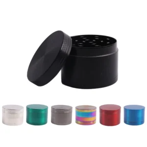 4-Layer Zinc Alloy Herb Grinder - Product image
