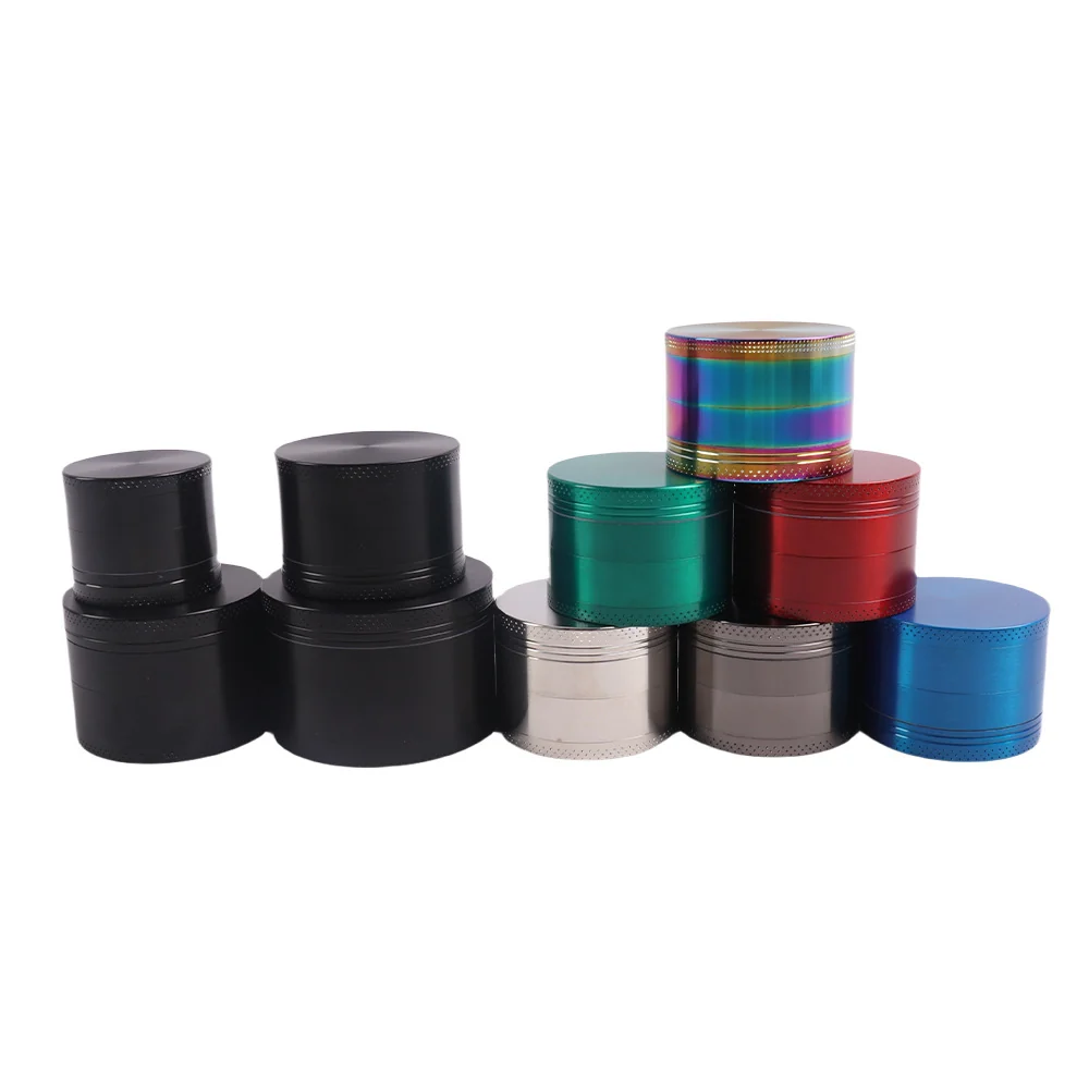 4-Layer Zinc Alloy Herb Grinder - Product detail