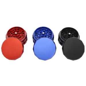 Diamond-Edge 4-Layer Aluminum Herb Grinder, 63 mm - Product image