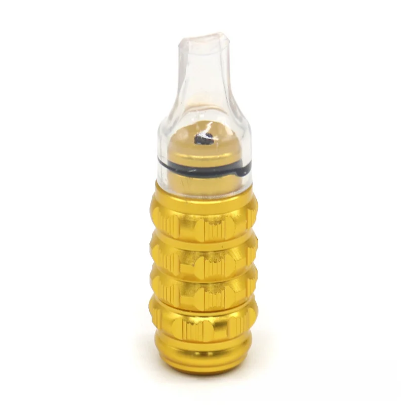 Spiral Aluminum Snuff Bottle
