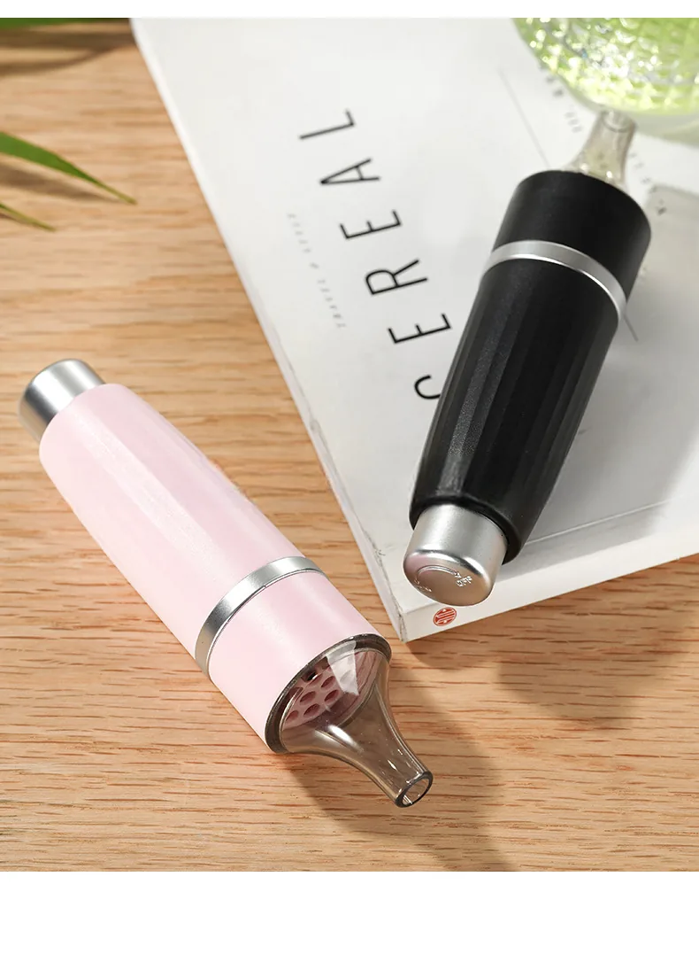 Electric Push-Button Plastic Herb Grinder - Product detail