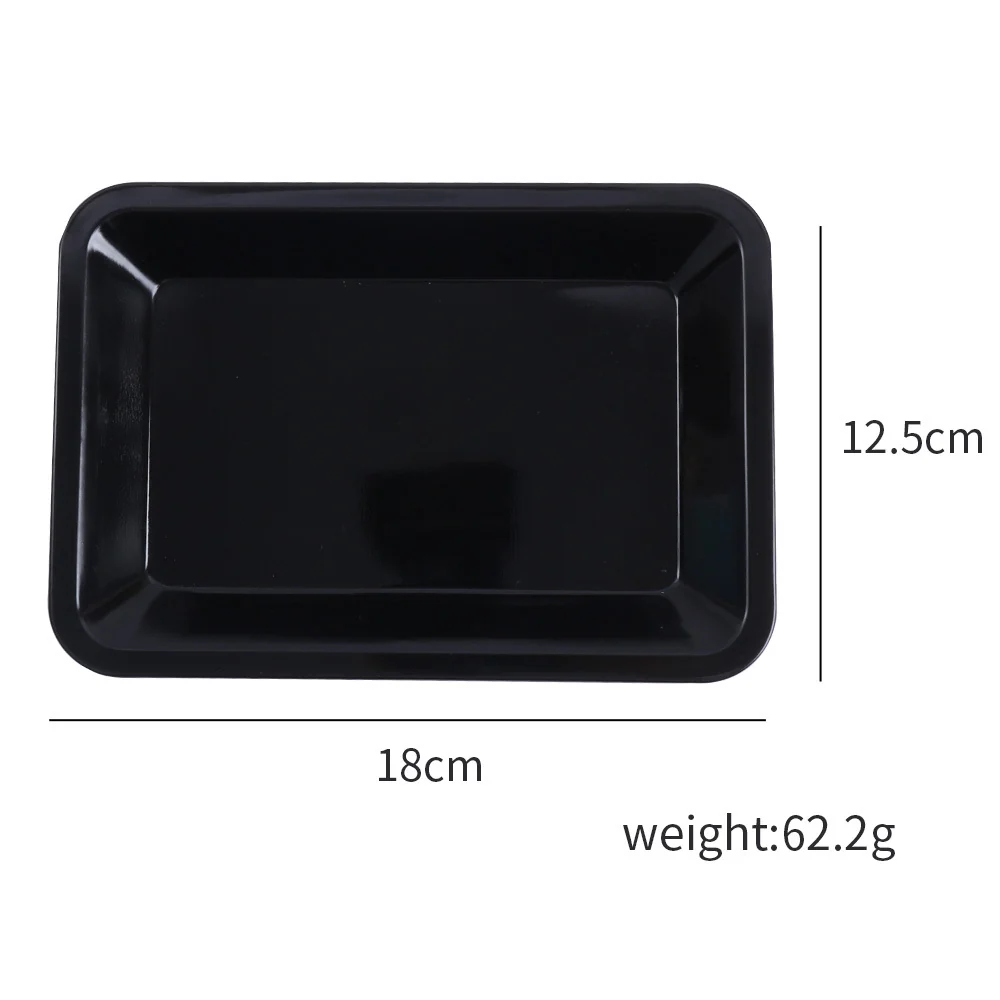 Black Tin Rolling Tray