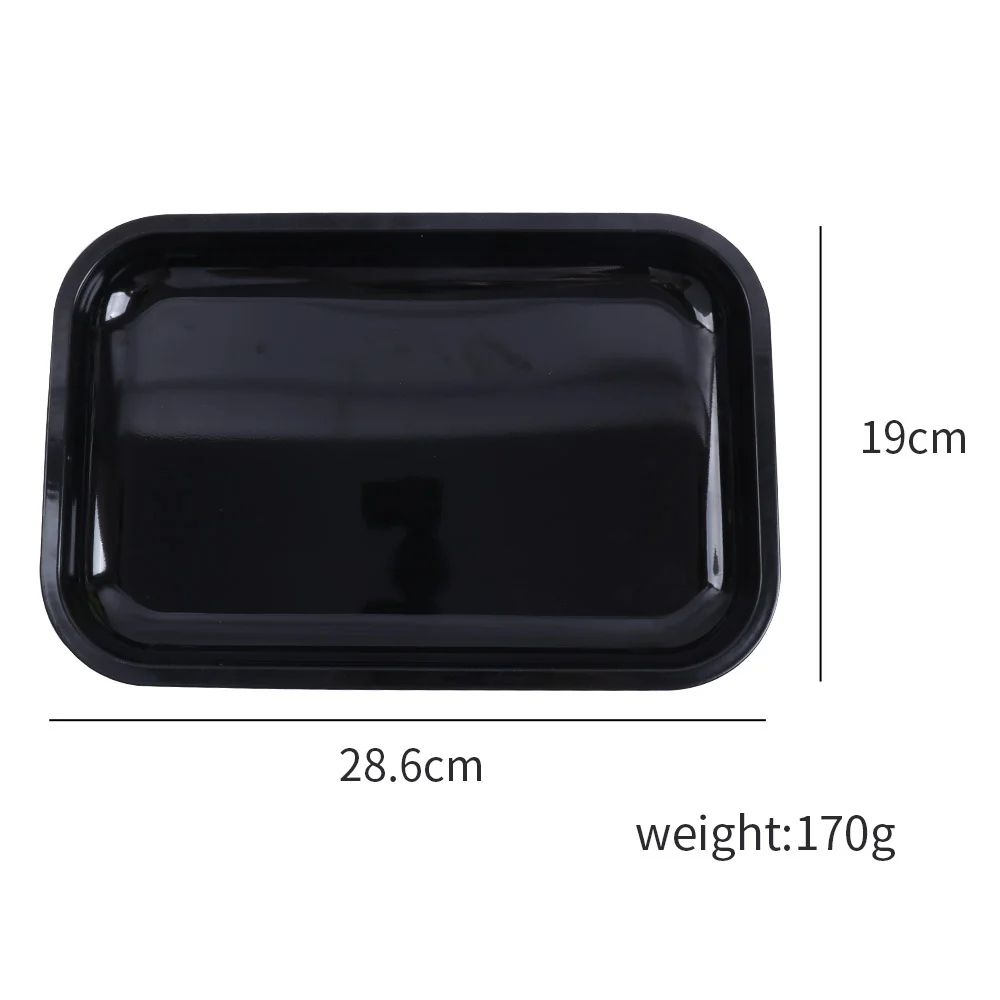 Black Tin Rolling Tray