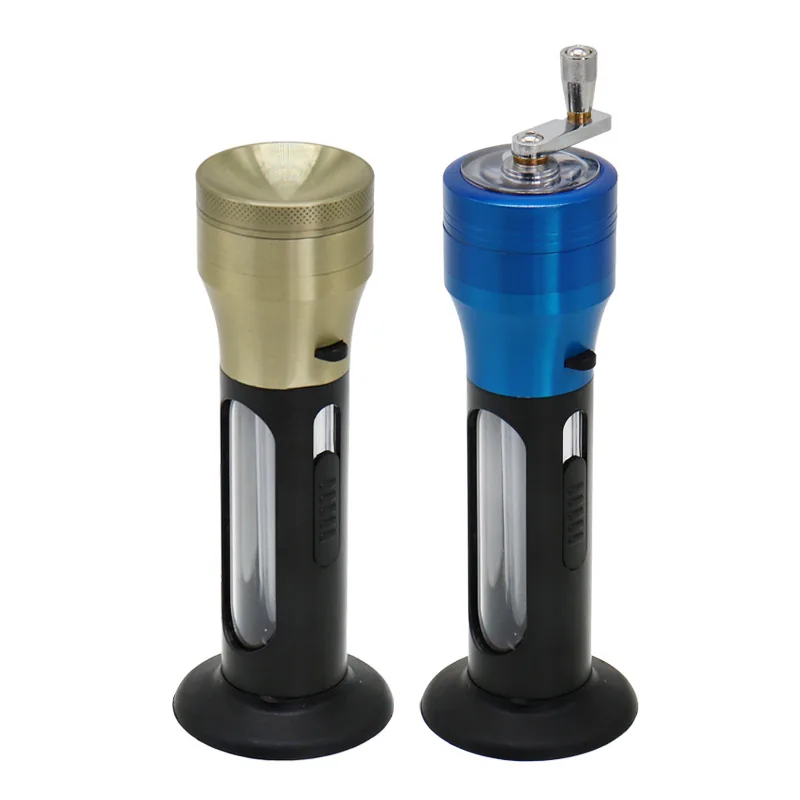 Cone-Filling Hand-Crank Herb Grinder, 50 × 165 mm - Product detail