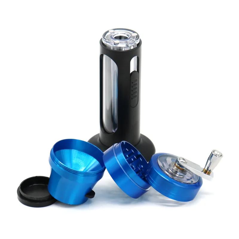 Cone-Filling Hand-Crank Herb Grinder, 50 × 165 mm - Product detail