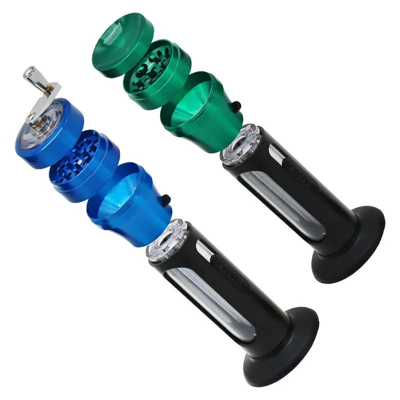 Cone-Filling Hand-Crank Herb Grinder, 50 × 165 mm - Product detail