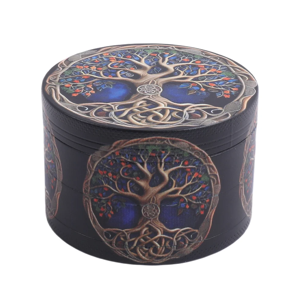 Tree Design Zinc Alloy Herb Grinder - Product detail