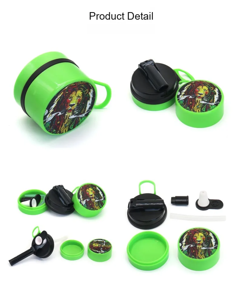 Printed Portable Hookah Cover with Carabiner - Product detail