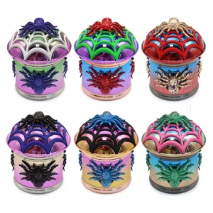 Spider-Shaped 4-Layer Zinc Alloy Herb Grinder - Product detail