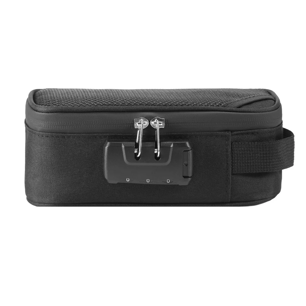Waterproof Smell-Proof Tobacco Storage Bag with Combination Lock for Pipes — application view 014