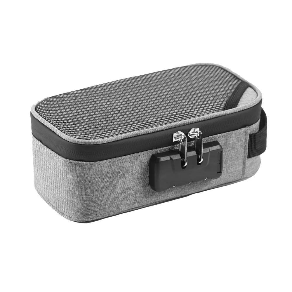 Waterproof Smell-Proof Tobacco Storage Bag with Combination Lock for Pipes — application view 007