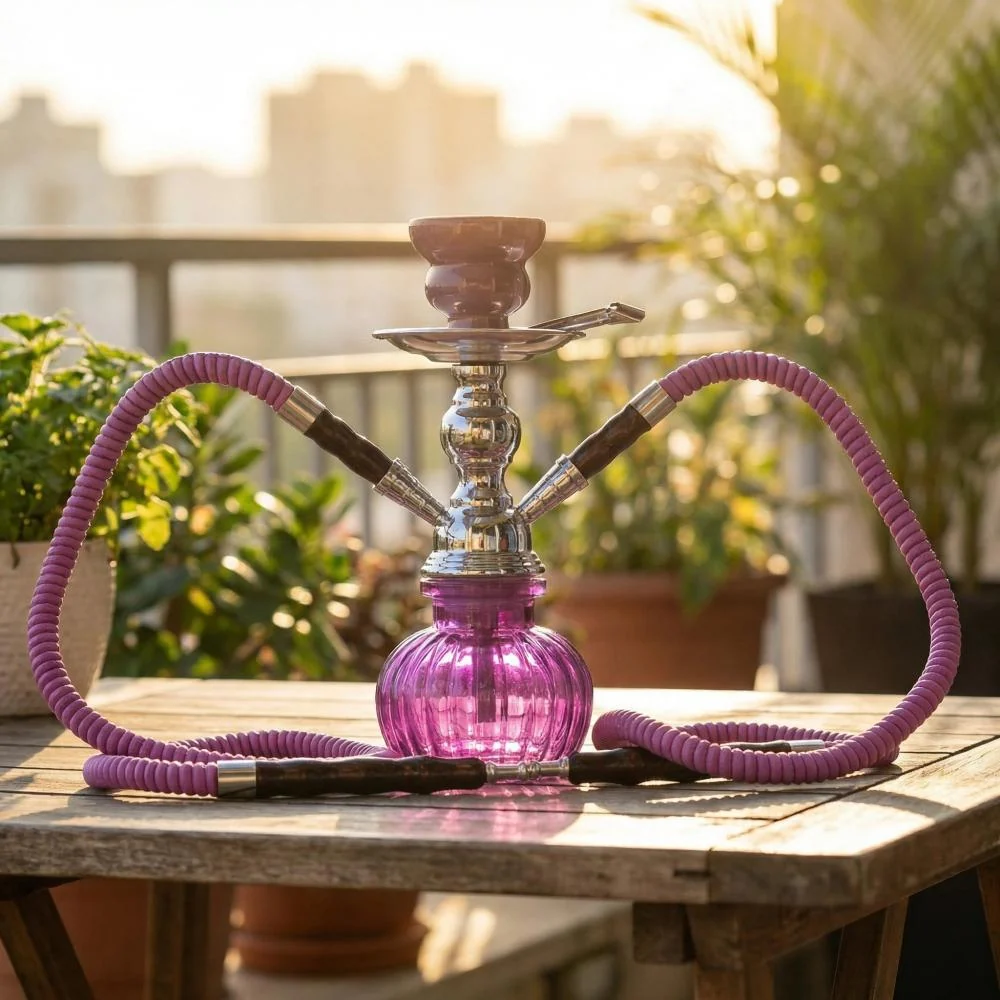 Small Two-Hose Hookah Set