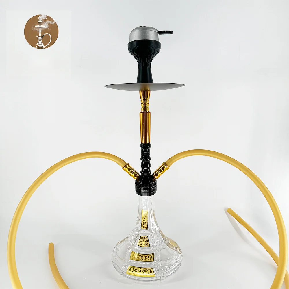 Medium Hookah with Single- and Dual-Head Options