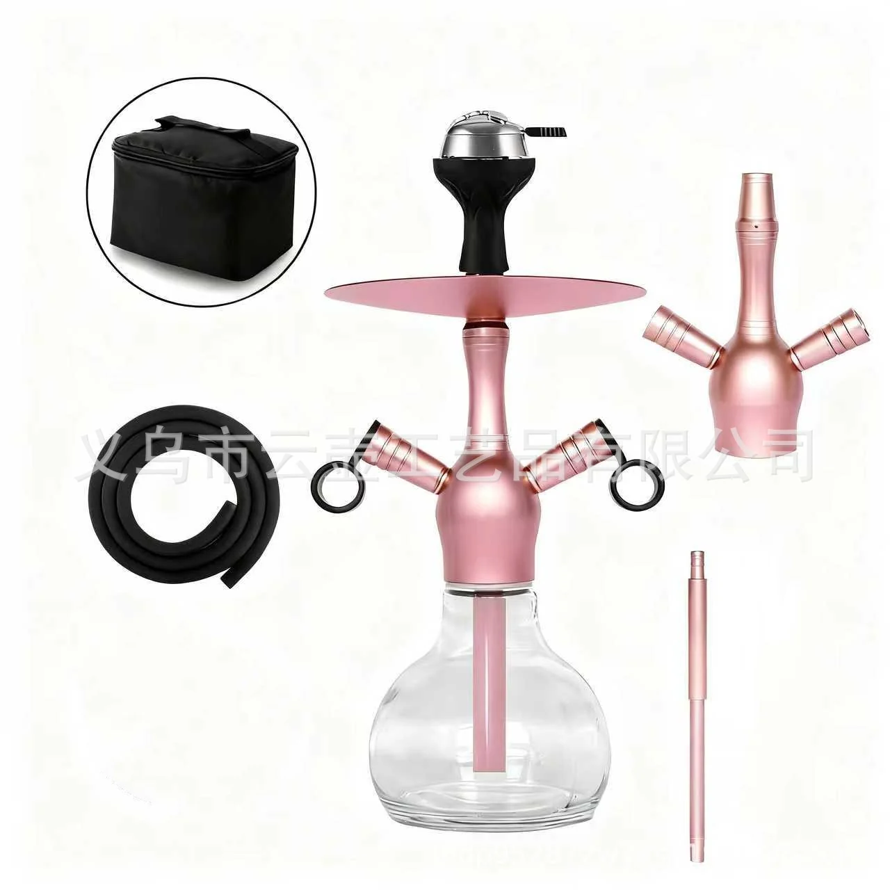 Small Single-Hose Hookah with Bowl Options